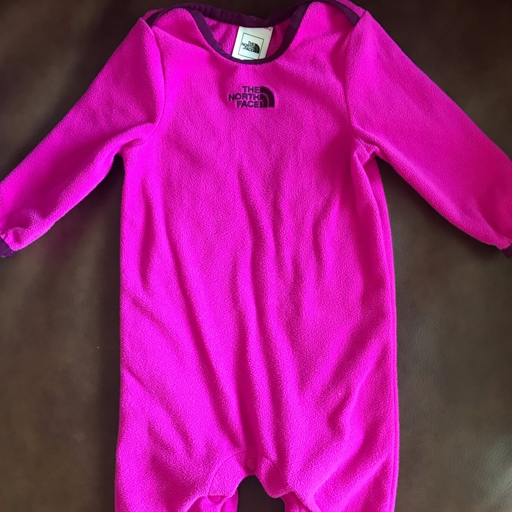 North face fleece onesie